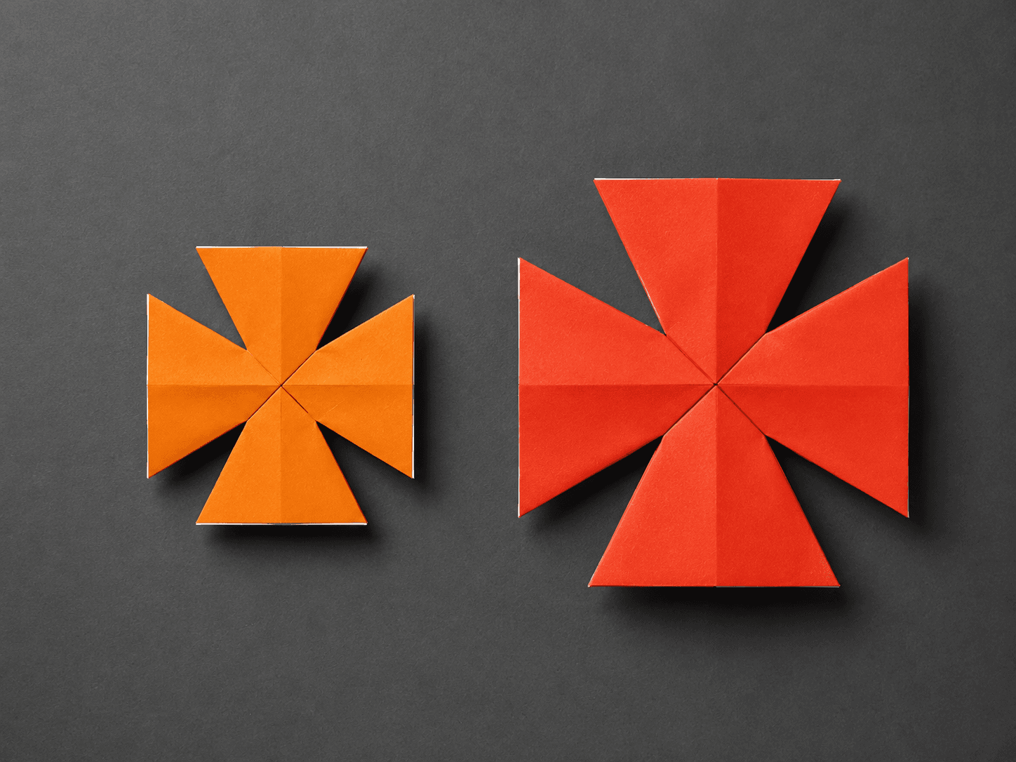 Cross Pattée Origami