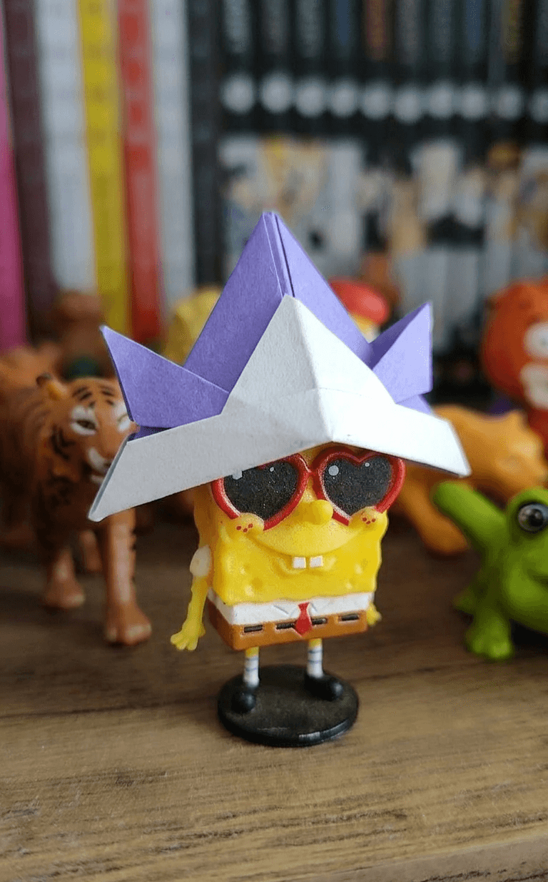 Kabuto (Samurai Helmet) — Traditional Origami