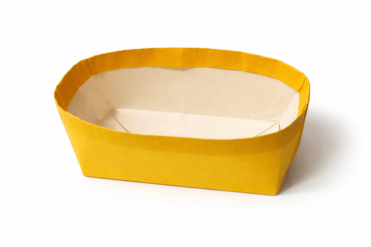 Origami Oval Basket