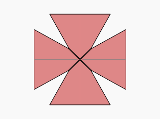 Cross Pattée Origami