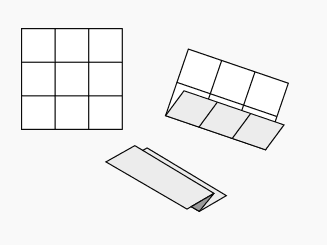 Divide a Square into Thirds