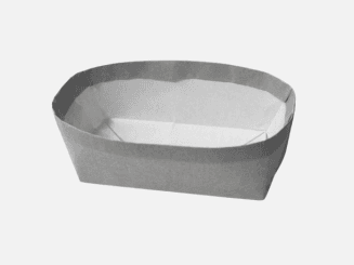Origami Oval Basket